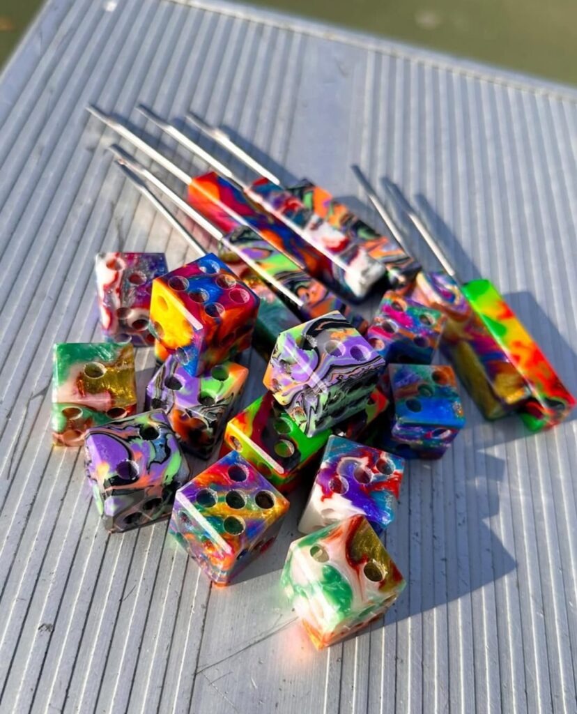 batch of flatheads dice