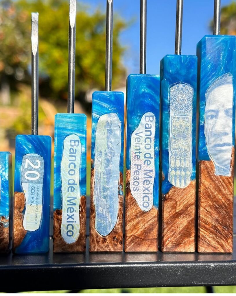 Peso inlaid hybrid flatheads