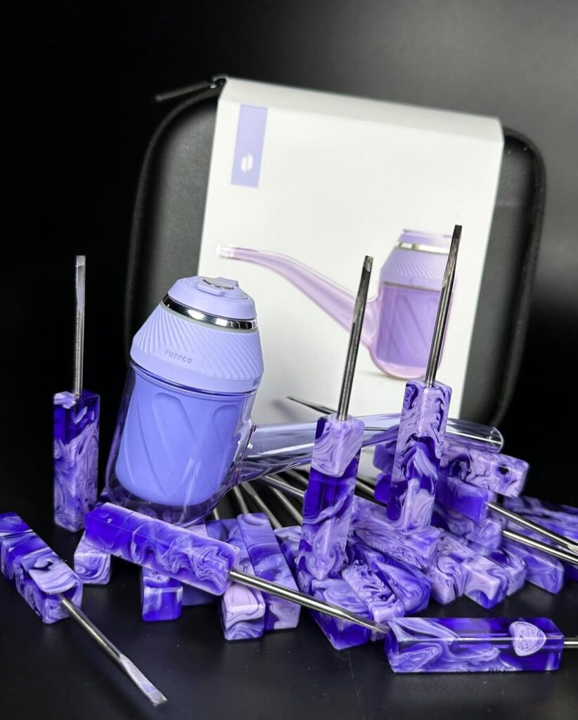 Puffco size Bloom flatheads